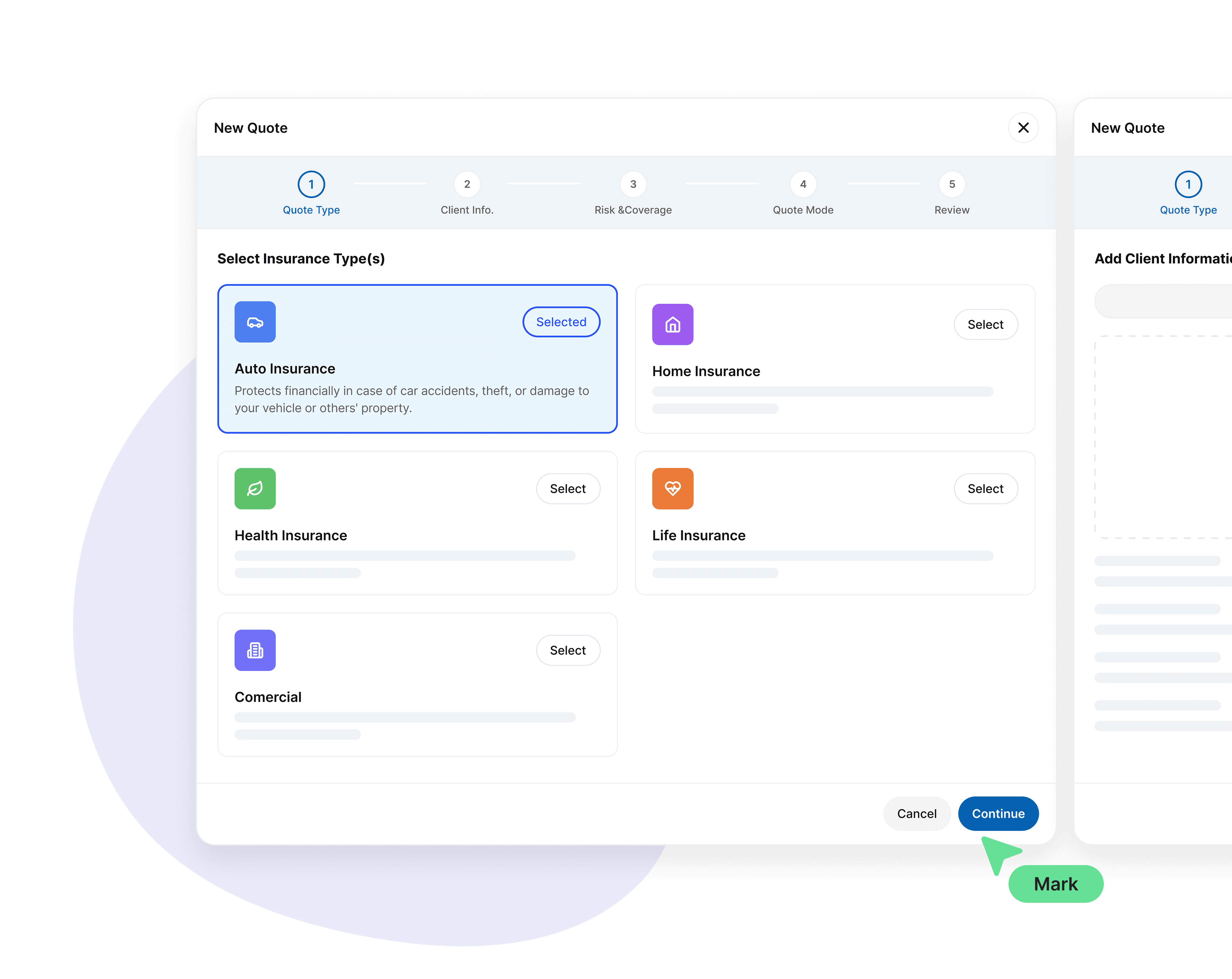 BrokerOS Quoting System Interface